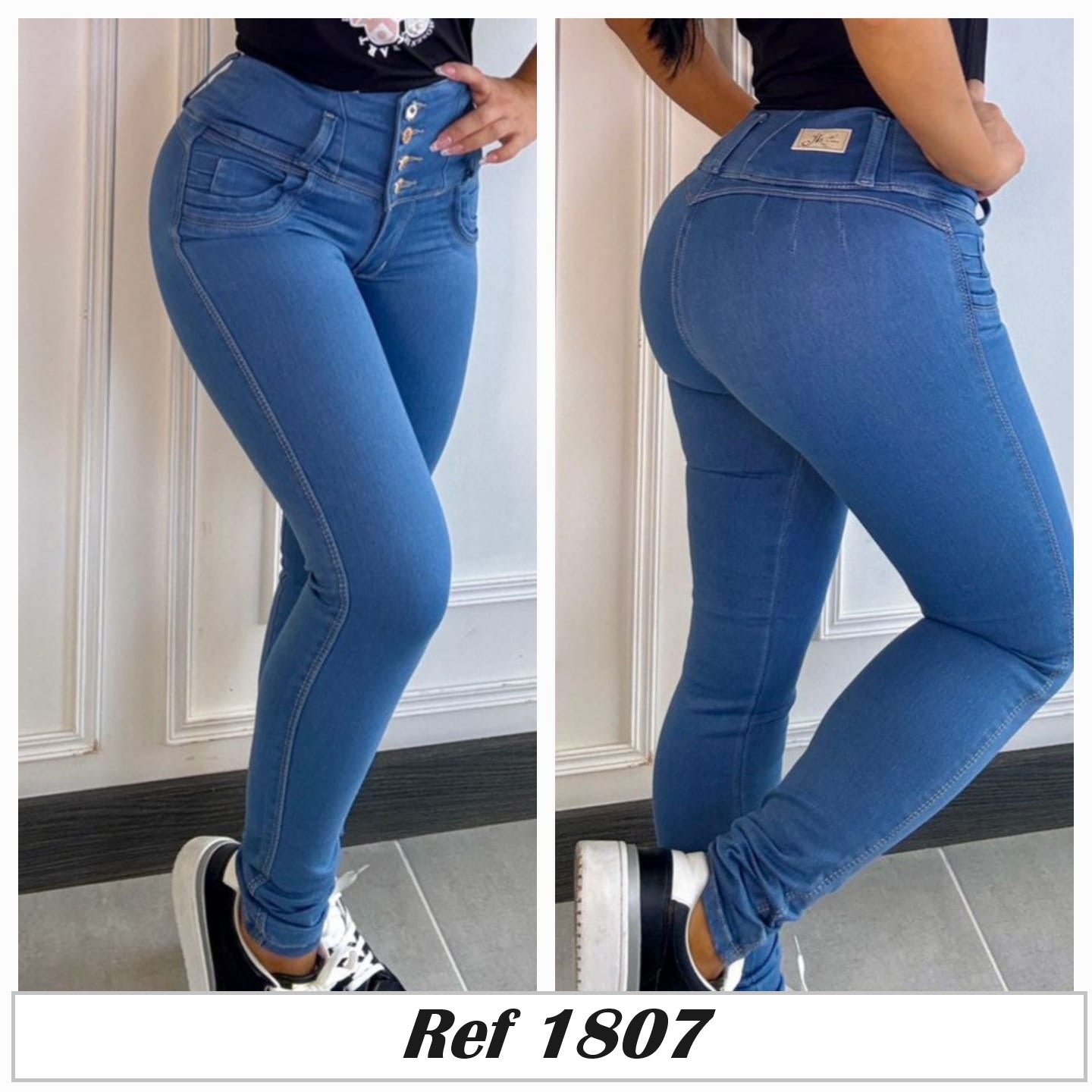 1807 - Butt Lifter Jeans, Abdominal Control