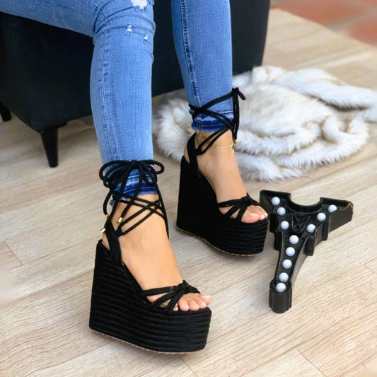 Genesis - High Quality and Comfort Handmade Platform Sandals..