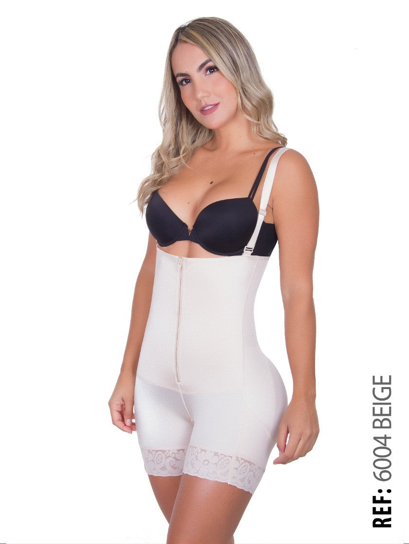 6004  FAJA STRAPLESS SHORT( STRAPLESS SHORT GIRDLE)