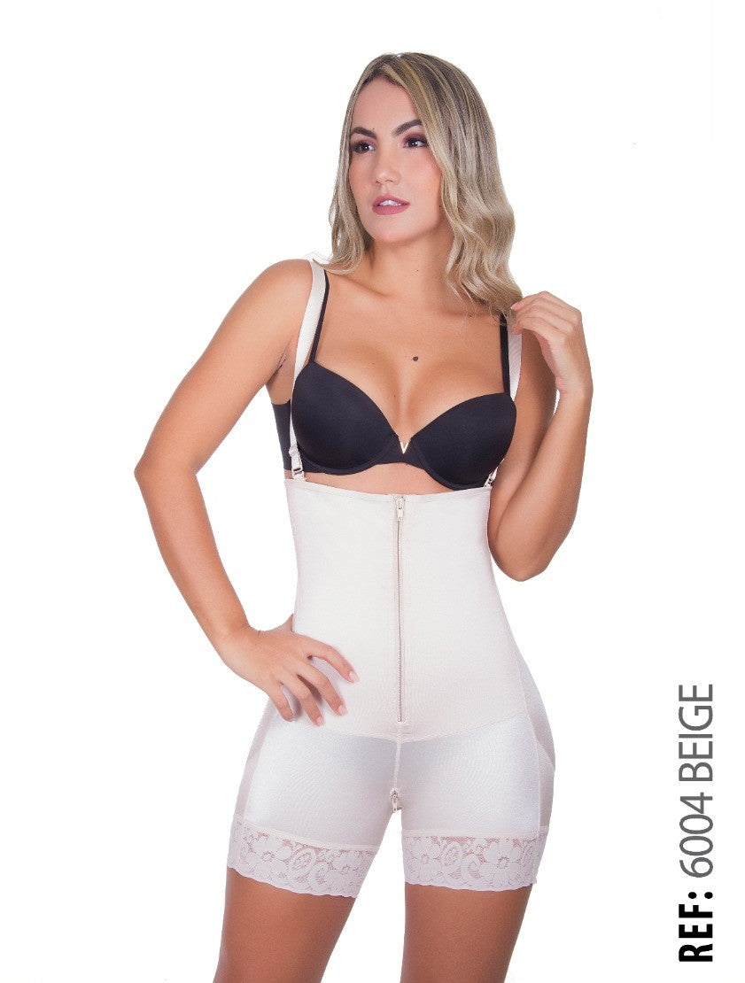 6004  FAJA STRAPLESS SHORT( STRAPLESS SHORT GIRDLE)