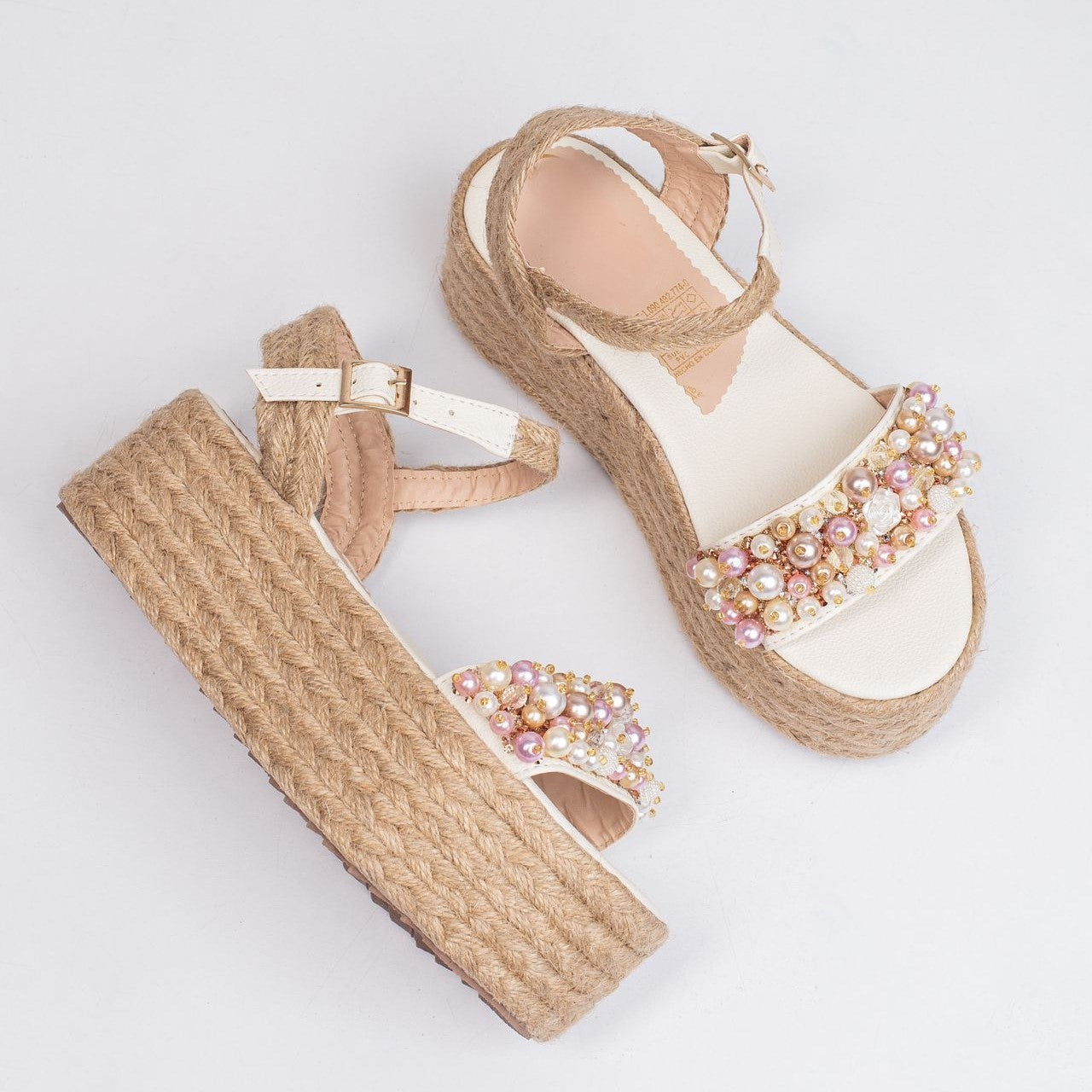 Emma - High Quality and Comfort Handmade Platform Sandals..